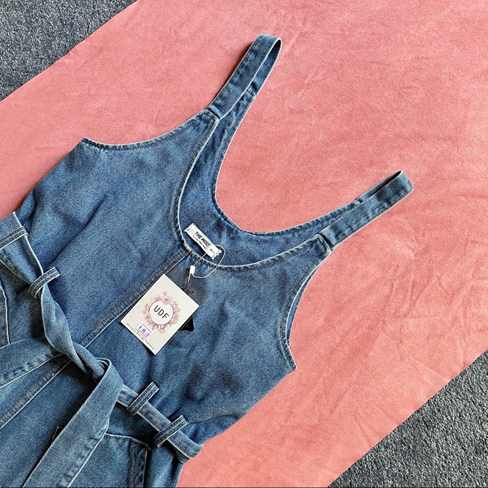 NWT denim dress